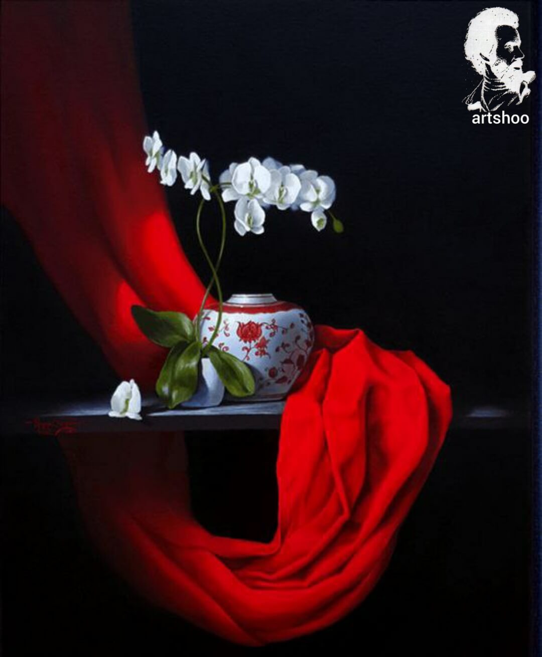 آموزش نقاشی رنگ روغن